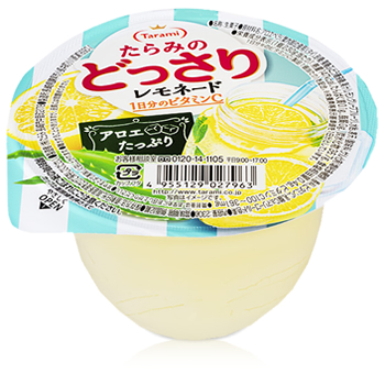 たらみのどっさり レモネード 商品情報 フルーツゼリーのたらみ たらみのどっさり レモネード 商品情報 フルーツゼリーのたらみ