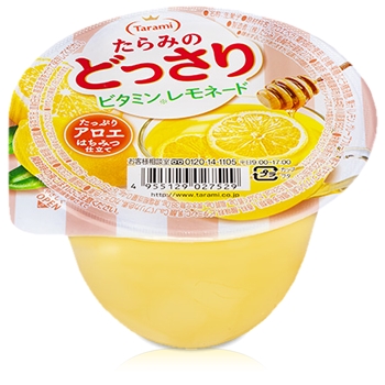 たらみのどっさり ビタミンレモネード 商品情報 フルーツゼリーのたらみ たらみのどっさり ビタミンレモネード 商品情報 フルーツゼリーのたらみ