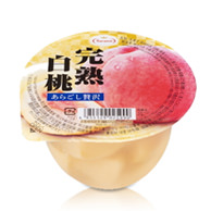 VARIETY JELLY ARAGOSHI ZEITAKU　Ripe White peach