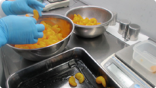 Incoming ingredients inspection