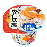 Tarami なめらか杏仁豆腐白桃 80kcal