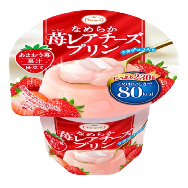Tarami なめらか苺レアチーズプリン