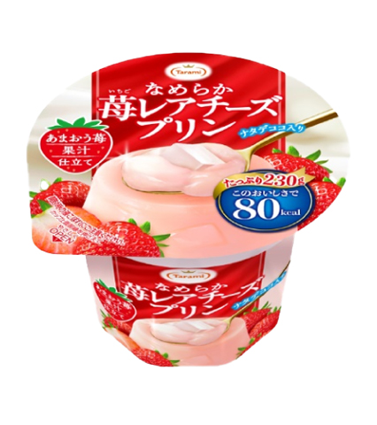 Tarami なめらか苺レアチーズプリン