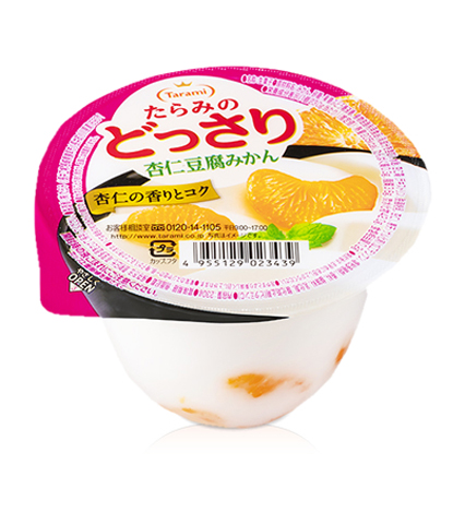 杏仁豆腐みかん