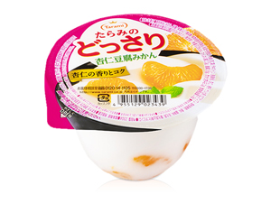 杏仁豆腐みかん