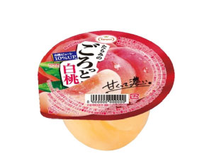 甘くって濃いたらみのごろっと白桃