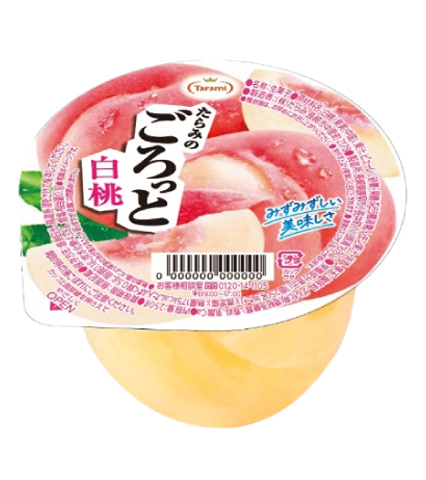 たらみのごろっと白桃