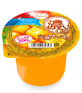 たっぷり290g　濃い0kcal完熟マンゴーゼリー