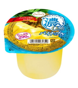 たっぷり290g　濃い0kcalパイナップルゼリー