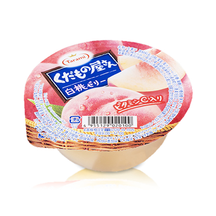 白桃ゼリー