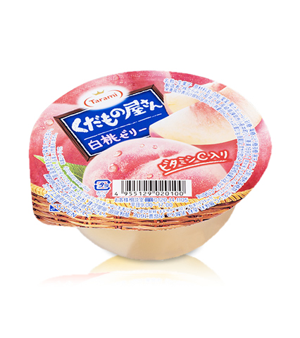 白桃ゼリー