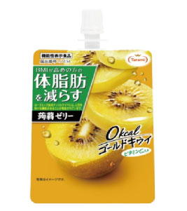 Tarami 体脂肪を減らす 蒟蒻ゼリー 0kcalゴールドキウイ