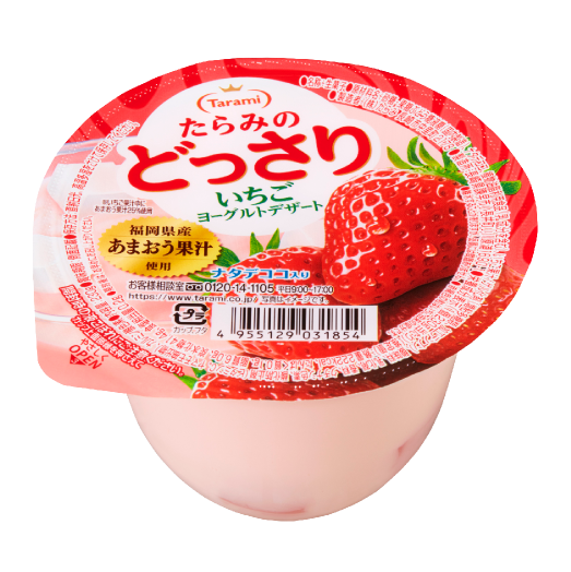 たらみのどっさりいちごヨーグルトデザート