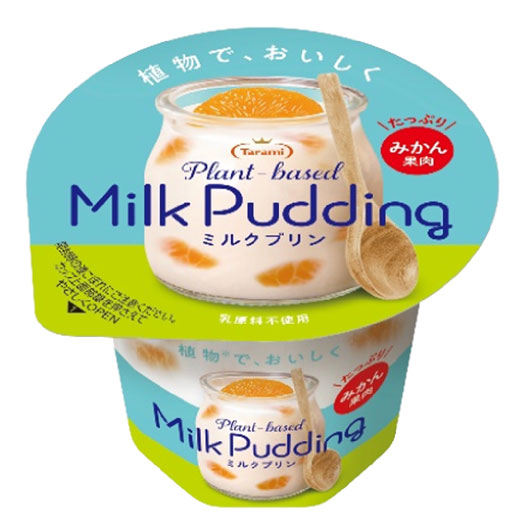 Plant-basedミルクプリン みかん