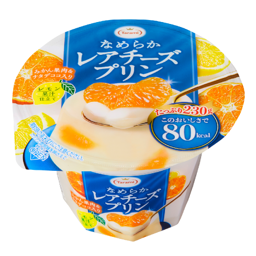 Tarami なめらかレアチーズプリン 80kcal