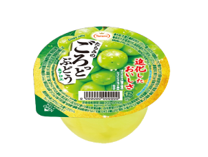 たらみのごろっとぶどう＆アロエ　進化したおいしさ