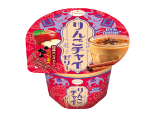 りんごチャイゼリー