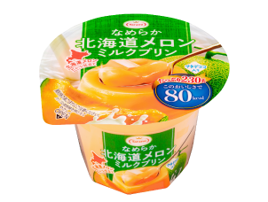 Tarami なめらか北海道メロンミルクプリン 80kcal