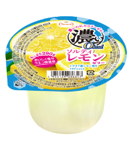 たっぷり290g 濃い0kcalソルティレモンゼリー