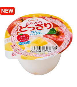 たらみのどっさりりんごヨーグルトデザート