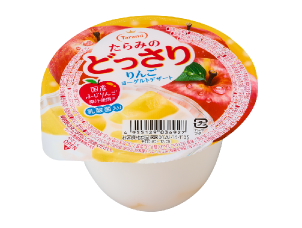 たらみのどっさりりんごヨーグルトデザート