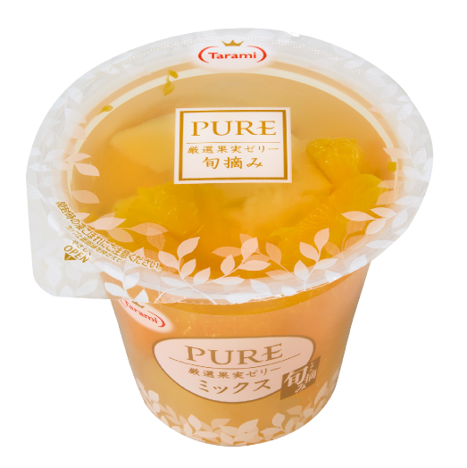 PURE ミックス – 株式会社たらみ – フルーツゼリー/デザート